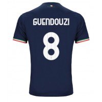 Camiseta Lazio Matteo Guendouzi #8 Segunda Equipación Replica 2023-24 mangas cortas